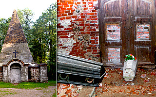 Ogłoszono przetarg na odrestaurowanie XVIII-wiecznej piramidy w Rapie na Mazurach Ogłoszono przetarg na odrestaurowanie XVIII-wiecznej piramidy w Rapie na Mazurach